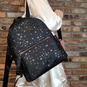 Authentic KATE SPADE CHELSEA THE LITTLE BETTER SCATTERED STARS MEDIUM BACKPACK
